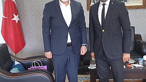 Cumhuriyet Savcısı Kıskacı, Kaymakamımıza Veda Ziyaretinde Bulundu
