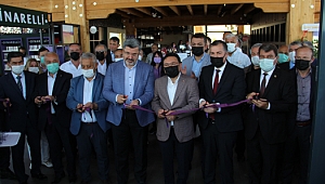 Dinar'da Lavanta Binası ve Halk Kütüphanesi Açılışı Yapıldı