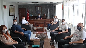 Dazkırı Kaymakamı Yatırımcıları Kabul Etti