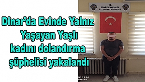 Dinar'da 2 Adet Bilezik, Altın, Altın Yüzük ve Para Şüphelisi Yakalandı