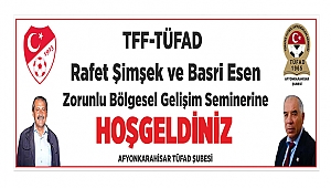 Afyonda Rahmetli Rafet Şimşek İçin Seminer Yapılacak