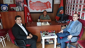 Başsavcı Eskiler ve Ağır Ceza Mahkemesi Başkanı Tezcan'dan Temsilci Ceylan'a Ziyaret