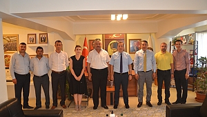 Kaymakam Kapankaya'dan Topçu'ya Ziyaret