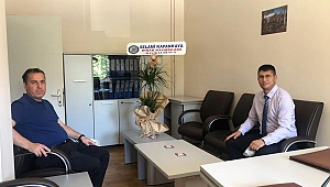 Kaymakam Kapankaya İlçe Nüfus Müdürlüğü ve KYK’ya Ziyarette Bulundu