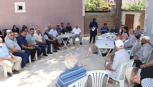 Sanayi Mahallesi'nde toplantımızı gerçekleştirdik