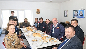 Başkan Sarı’dan İtfaiyeciler Haftası’nda anlamlı ziyaret
