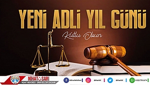 Başkan Sarı’dan Yeni Adli Yıl Başlangıcı Kutlama Mesajı