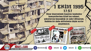 Başkan Sarı, “Depremin acısını ilk günkü gibi hissediyoruz”