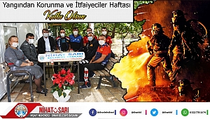 Belediye Başkanımız Nihat Sarı’dan İtfaiyeciler Haftası Mesajı