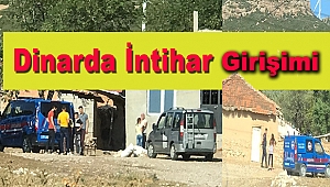 Dinar'da 24 Yaşında Genç İntihar Girişiminde Bulundu