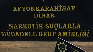 Dinar'da 5 kişiye Uyuşturucu Kullanmaktan İşlem Yapıldı