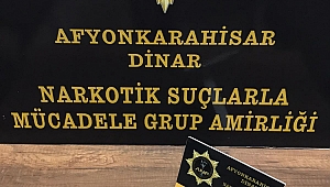 Dinar'da Eroin Ele Geçirildi