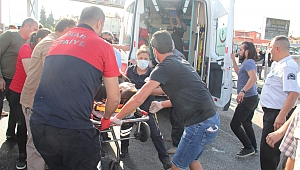Dinar'da Freni Boşalan Azerbaycan Plakalı Tır 6 araca Çarptı; 1 Ağır Yaralı