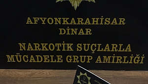 Dinar'da Uyuşturucu Kullananlar Suç Üstü Yakalandı