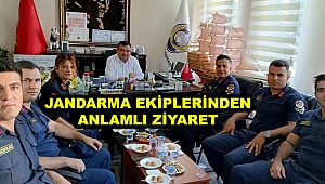 Dinar Jandarma Ekiplerinden Anlamlı Ziyaret
