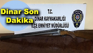 Durdurulan Motosiklet Sürücüsünde Tüfek Çıktı