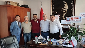 Eğitim İş Dinar İlçe Temsilciliğinden Zabıta Haftasında anlamlı ziyaret