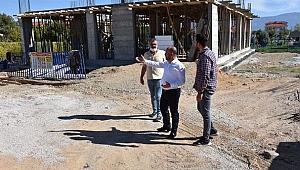 Kadın Kültür Evimizin İnşaatı Hızla Devam Ediyor