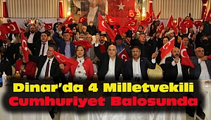 Dinar CHP'den Cumhuriyet Balosu
