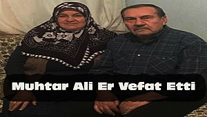 Dinar'da Ali Er Vefat Etti