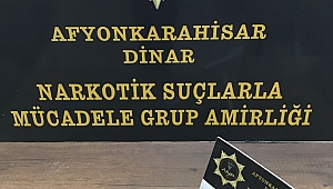 Dinar’da Uyuşturucu Kullananlar Yakalandı