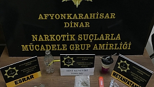 Dinar'da Uyuşturucu Satıcıları Yakalandı