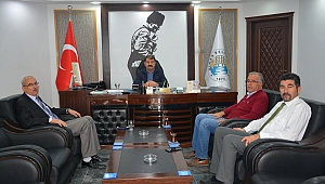 Dinar TSO’dan Belediye Başkanı Nihat Sarı’ya Ziyaret