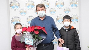 Yeniyol İlkokulundan Başkan Sarı’ya teşekkür