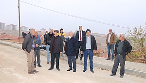 Başkan Sarı, TOKİ 110 konutlara doğalgaz hayırlı olsun