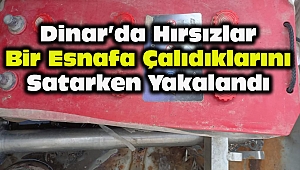 Dinar'da Hırsızlar Suç Üstü Yakalandı