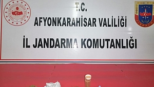 Dinar'da Otobüs'de ki Bir Kişiden Uyuşturucu Çıktı