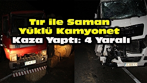Dinar'da trafik kazası: 4 yaralı