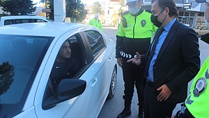 Dinar Kaymakamı Kapankaya, Trafik Güvenliğiyle ilgili uyarılarda bulundu