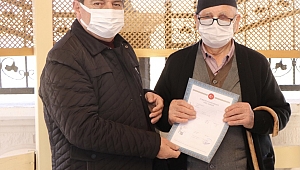 Otogar Mahallesinde 18 kişi tapularına kavuştu
