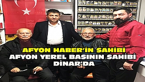 AFYON GAZETECİLERİ ZİYARETİMİZE GELDİ!