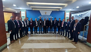 Başkan Sarı, Belediye Başkanları İstişare ve Değerlendirme toplantısında önemli görüşmeler gerçekleştirdi 