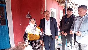 Başkanımız Şuayyup Çiçek Engellileri Evlerinde Ziyaret Etti