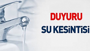 Belediyemizden Su Kesintisi Duyurusu