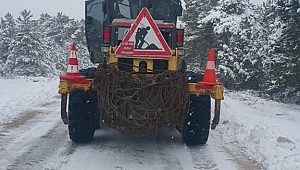 Dinar’da Kar ile Mücadele Çalışmaları
