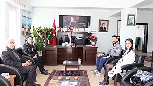 Eğitim İş Dinar İlçe Temsilciliğinden Kaymakam Kapankaya'ya Ziyaret