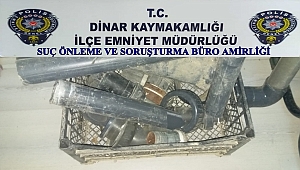 Su borusu hırsızlık şüphelileri yakalandı
