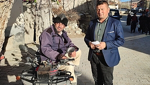 Tatarlı da Engelli Vatandaşlara Hediyeler verildi