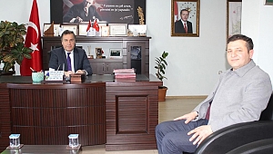 AKBANK ŞUBE MÜDÜRÜNDEN VEDA ZİYARETİ