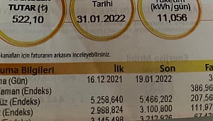 Başkan Ali Arıkan: ‘ Memleketimizden fatura manzaraları’