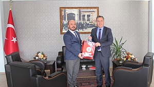 Başkan Taylan'dan Kaymakam Kapankaya'ya Ziyaret