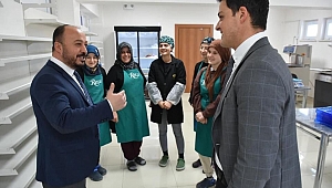 Başkan Taylan, Evciler Kaymakamını ziyaret etti