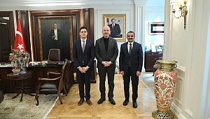 Evciler Kaymakamımız Buyuran Bakan Soylu'yu Ziyaret Etti