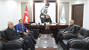 Kamu-Sen Afyonkarahisar İl Başkanlığı’ndan Başkan Sarı’ya yeni yıl ziyareti