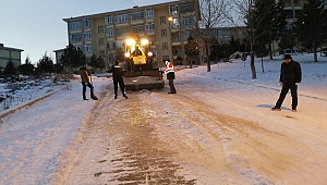 Kar Tuzlama Çalışmalarımız devam ediyor