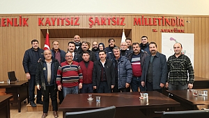 Muhtarlar Başkan Sarı’ya destekleri ve hizmetleri için teşekkür etti